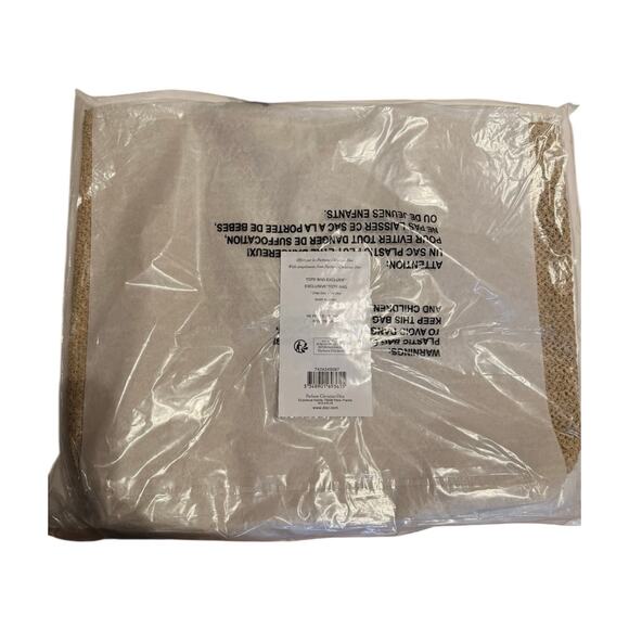 Christian Dior Parfums Large Straw/ Raffia Tote Bag GWP / VIP Gift New - Picture 7 of 8